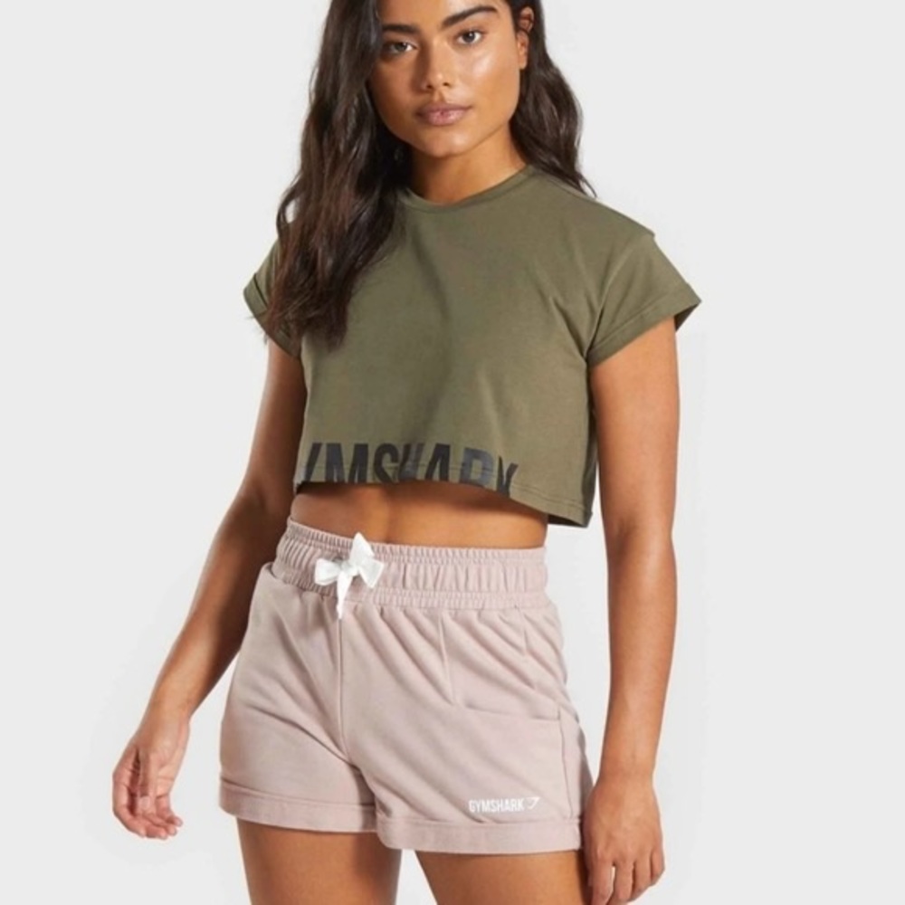 Gymshark Fraction Crop Top